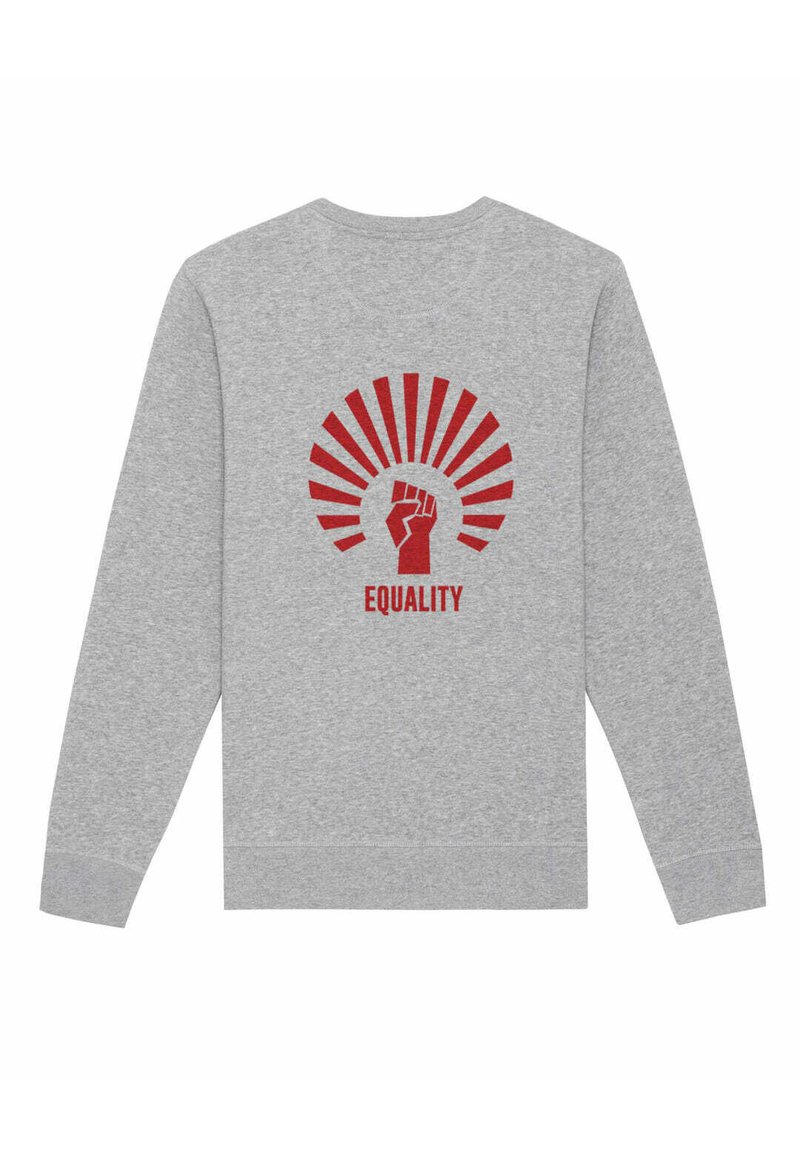 Damen Sweatshirts | Bad Again Paris EQUALITY BACK Sweatshirt mottled grey/grau-meliert - FX17870 Damen Sweatshirts | Bad Again Paris EQUALITY BACK Sweatshirt mottled grey/grau-meliert - FX17870