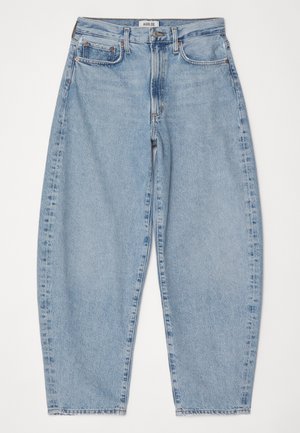 Agolde BALLOON IN CONFLICT - Široke kavbojke - pale indigo