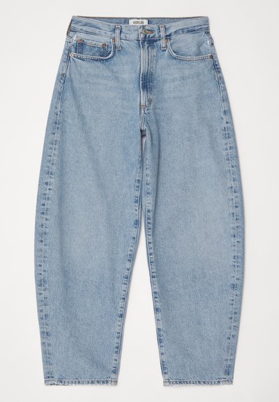 Agolde BALLOON IN CONFLICT - Široke kavbojke - pale indigo