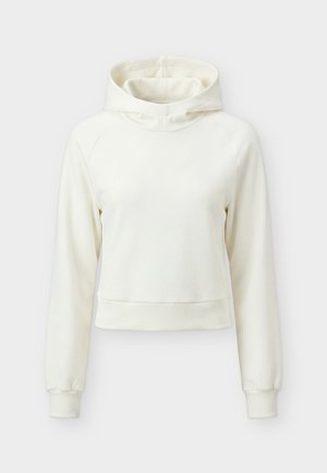 adidas Sportswear, SOFT LUX HOODIE - Hættetrøje - off white