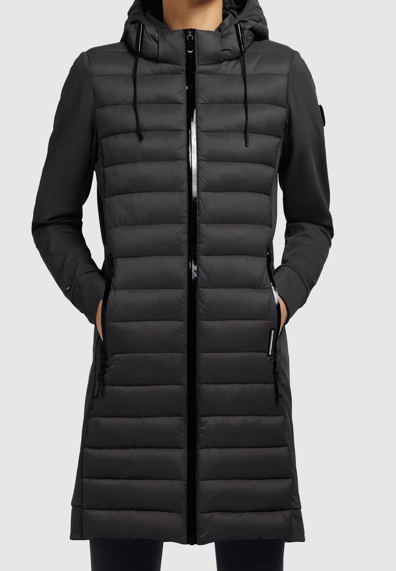 khujo Wintermantel - black
