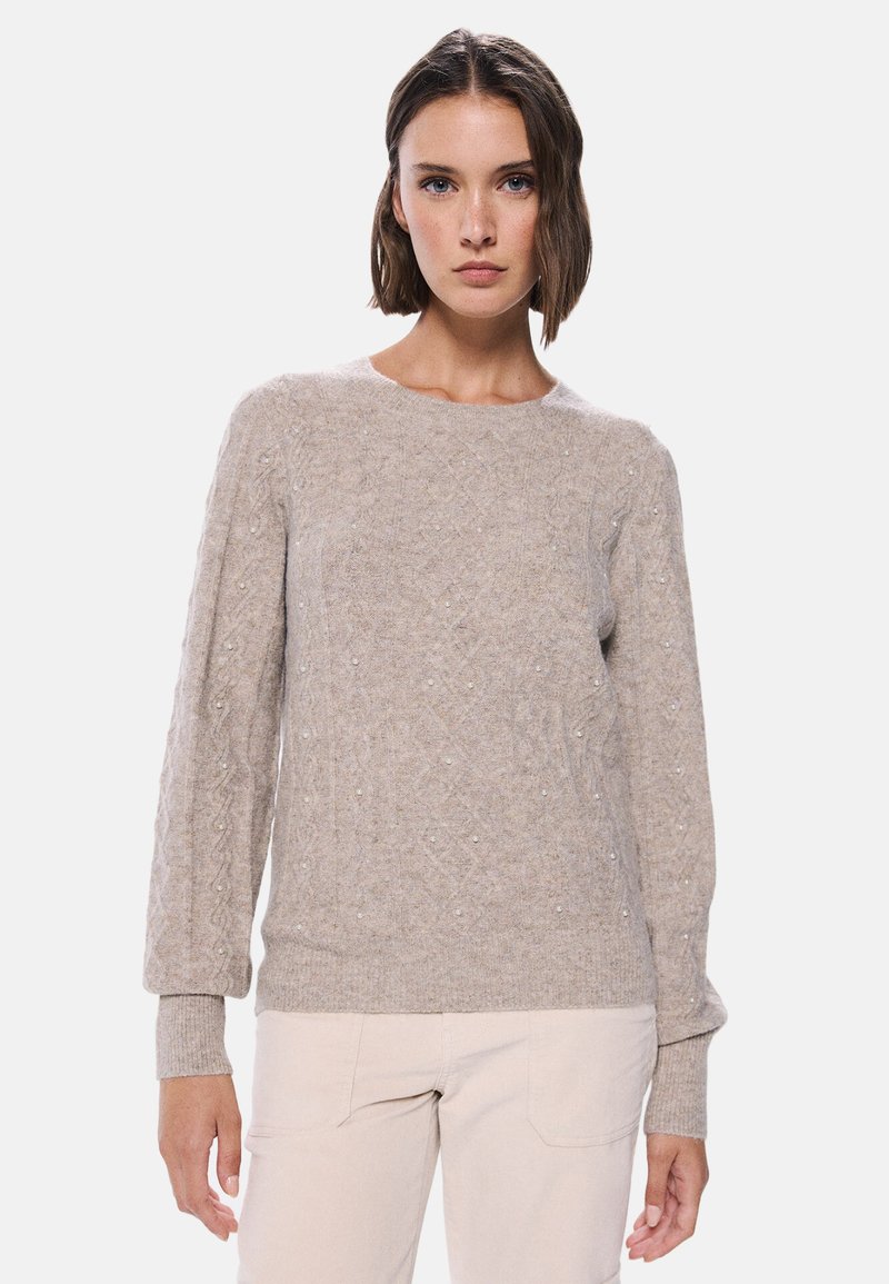 springfield-striktr-je-beige-zalando-dk
