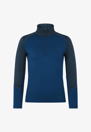 Vaude, PULLOVER KIDS LIVIGNO HALFZIP UNISEX - Fleecepullover - everest blue