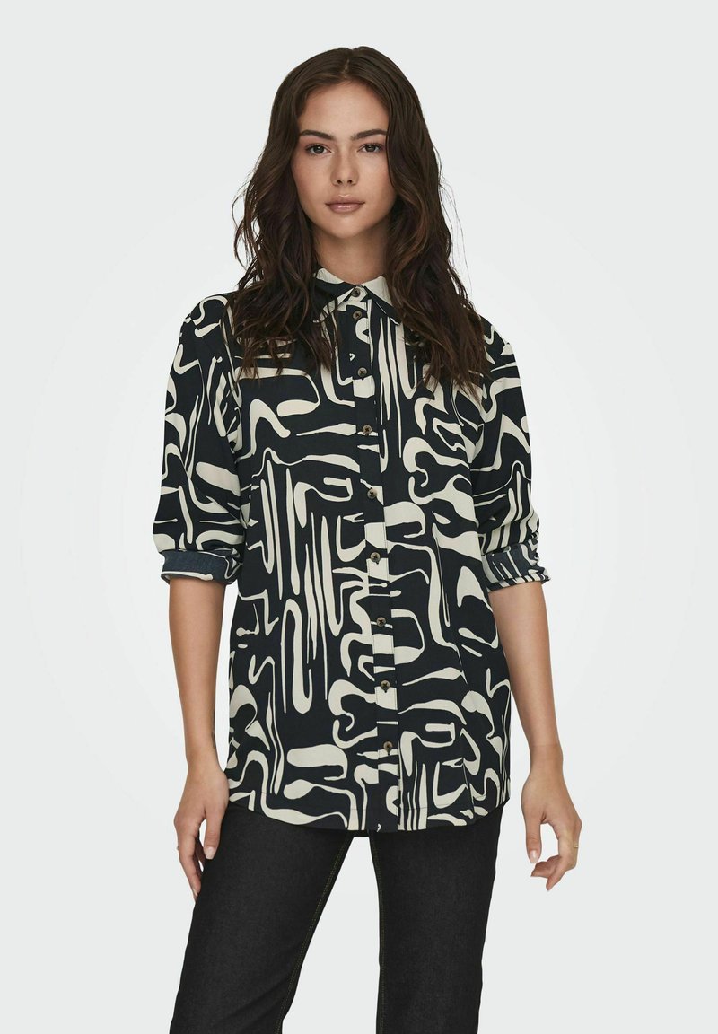 JDY PAPAYA  - Overhemdblouse - black