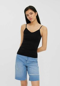 Vero Moda NAHTLOSES - Linne - black