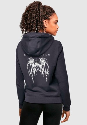 SLEEP TOKEN - GRUNGE LOGO  - Felpa con cappuccio - navy