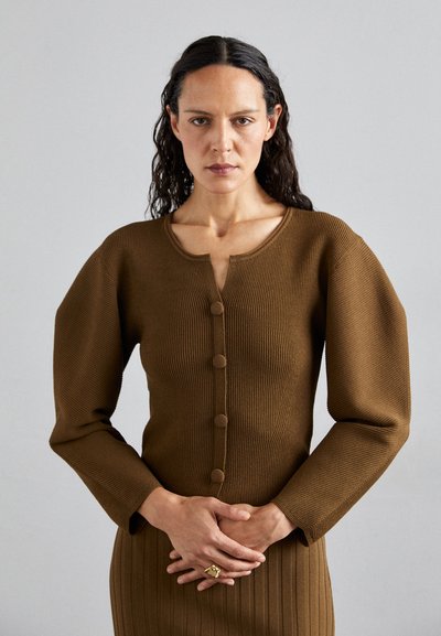 By Malene Birger FRANCINAS - Cardigan - shitake