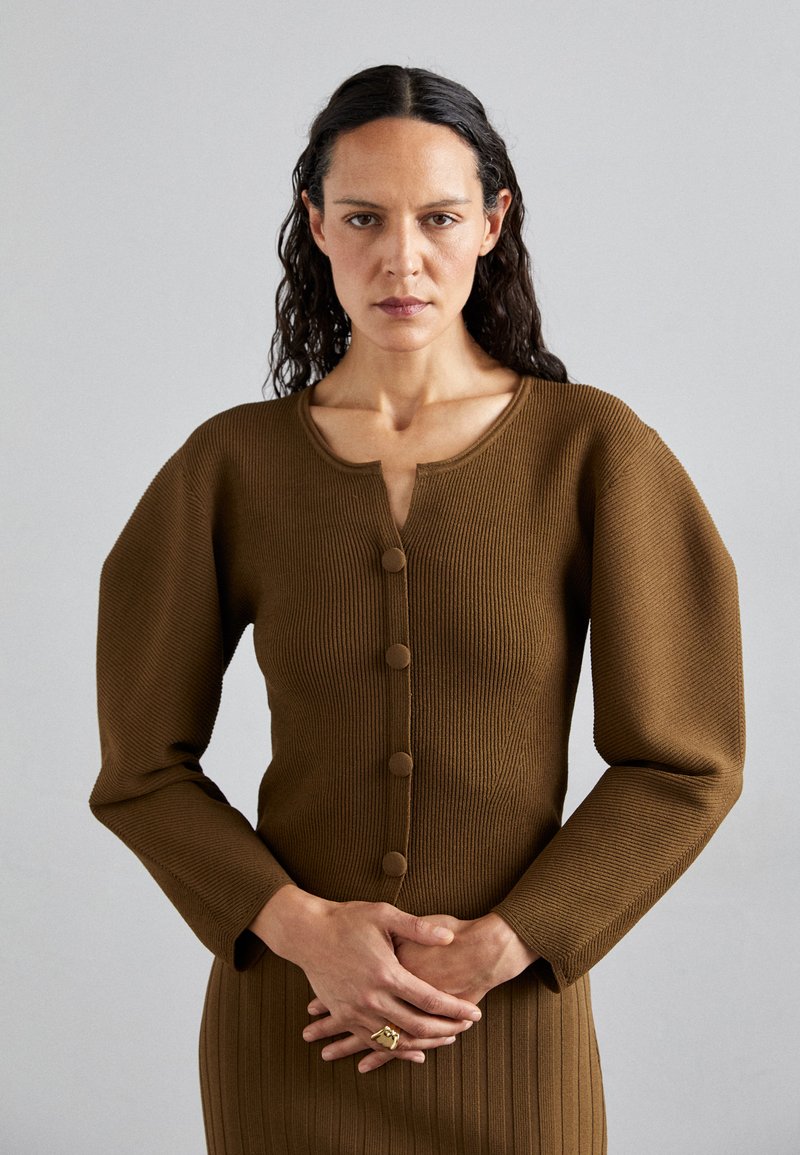 By Malene Birger FRANCINAS - Kardigán - shitake