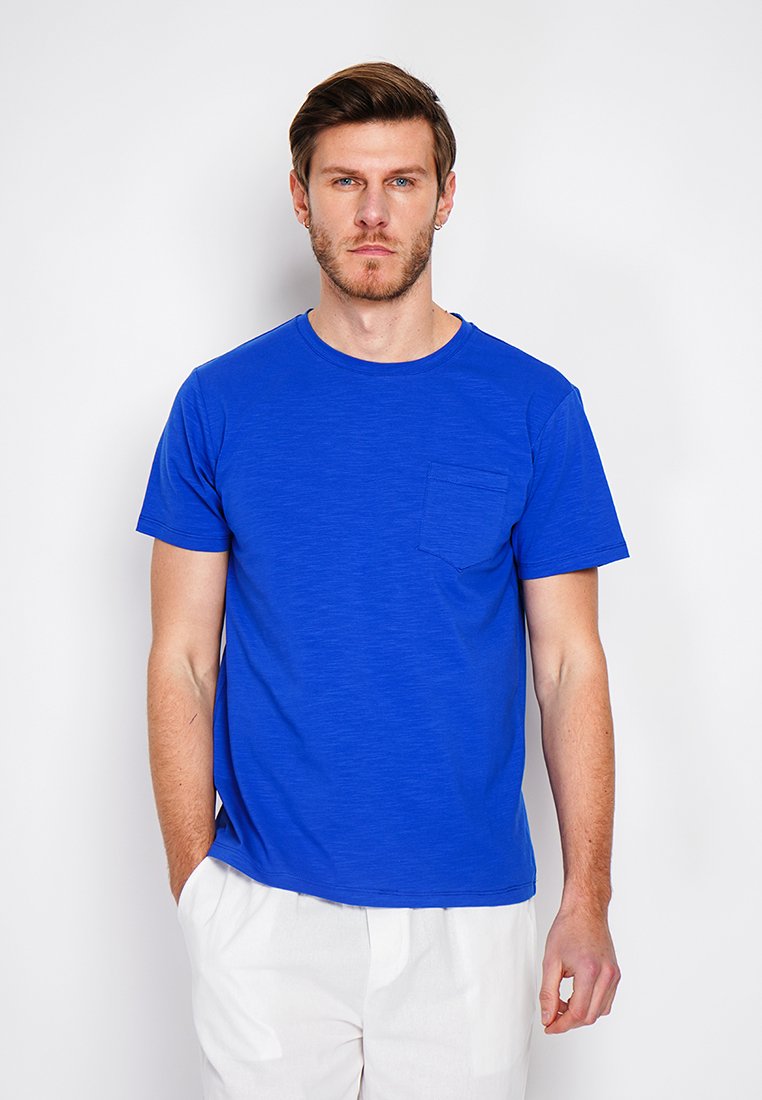 Le Jardin Du Lin T-shirt basic koningsblauw