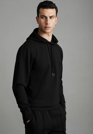 REISS - Kapuzenpullover - black
