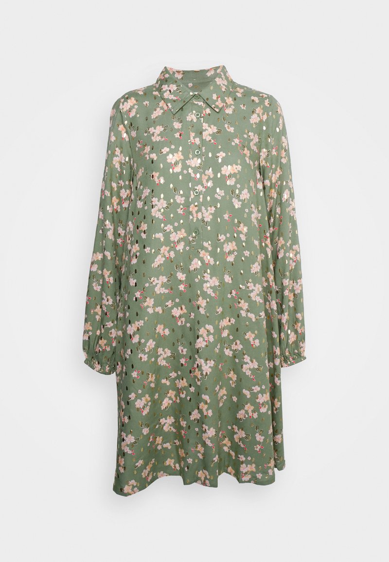 Culture SAMMIE DRESS - Vestido camiseiro - hedge green