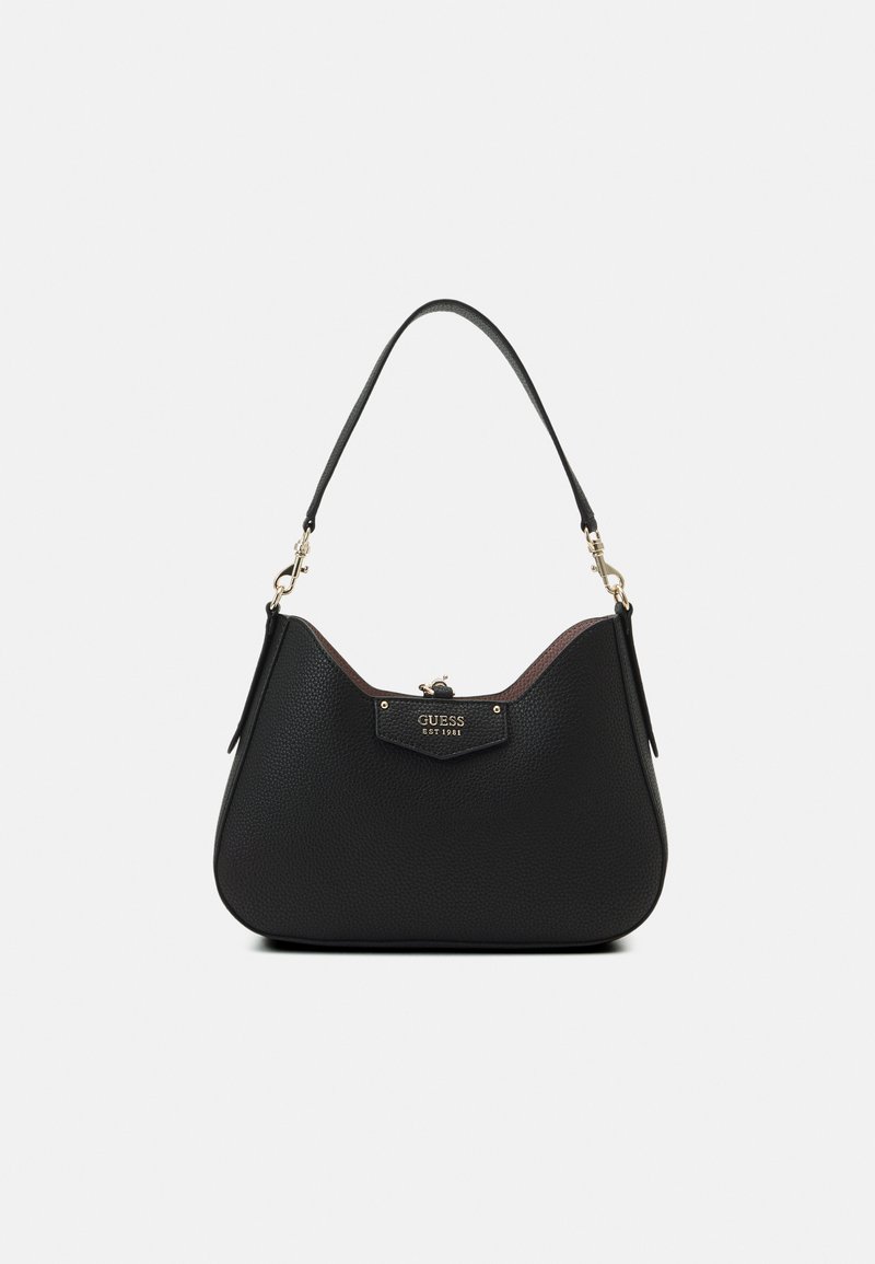 Guess BRENTON HOBO - Sac à main - black