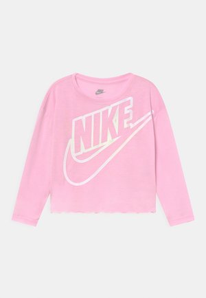 AURA ICON TEE - Maglietta a manica lunga - pink foam