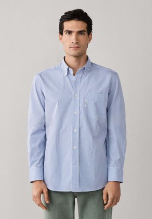 Façonnable, FAÇONNABLE SHIRT CLBD CANDY STRPE POP - Camisa - scout blue
