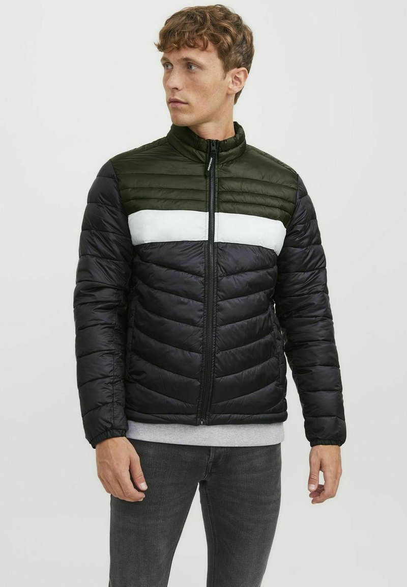 Jack & Jones JJEHERO PUFFER COLLAR - Giacca invernale - rosin