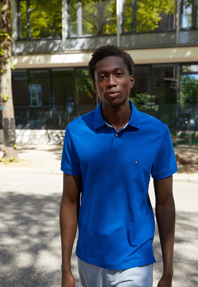 Tommy Hilfiger REGULAR - Polo - greek isle blue