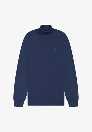 Wrangler LONG SLEEVE TURTLENECK FOR REGULAR FIT - Neule - navy