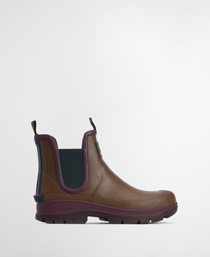 PAUL SMITH LOVES BARBOUR ANKLE WELLINGTONS UNISEX - Cizme din cauciuc - tan