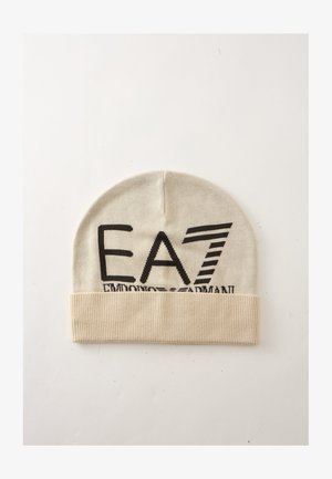 EA7 Emporio Armani, MOUNTAIN VISIBILITY UNISEX - Плетена шапка - off-white