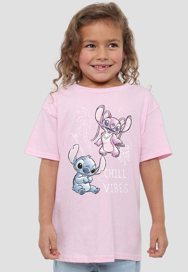 STITCH CHILL VIBES SKETCH - T-Shirt print