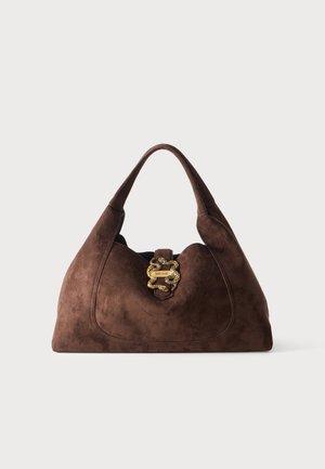 Just Cavalli, ICONIC SNAKES - Чанта за пазаруване - dark brown