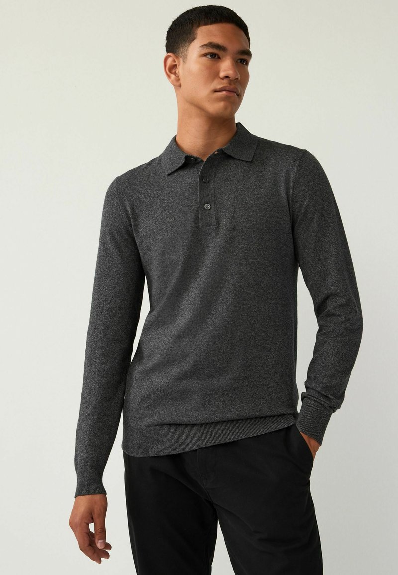 Next Langarmshirt - charcoal grey