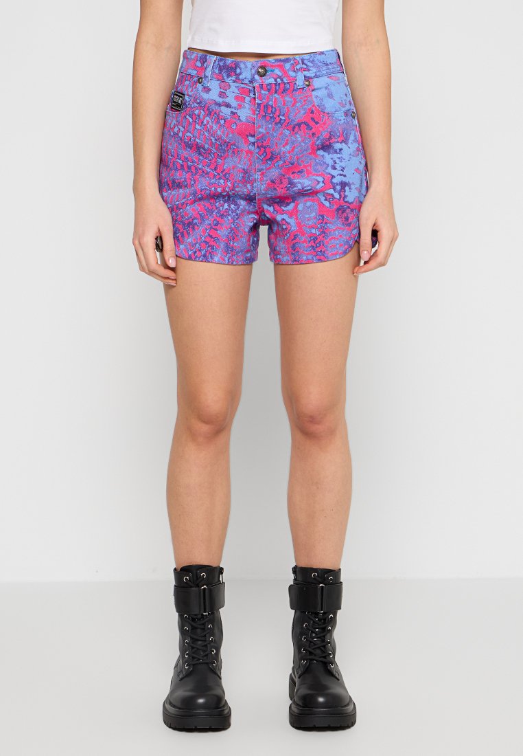 Versace Jeans Couture Jeansshort donkerroze