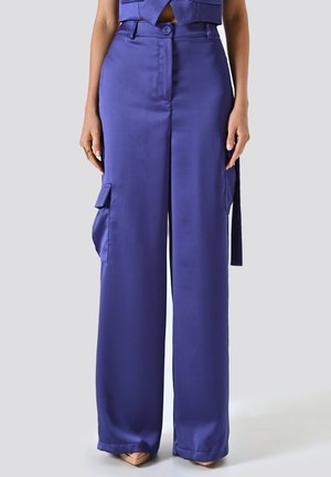 Pantaloni cargo - purple