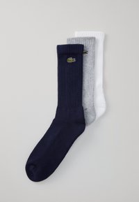 CHAUSSETTES UNISEX 3 PACK  - Socks - grey/white/navy blue