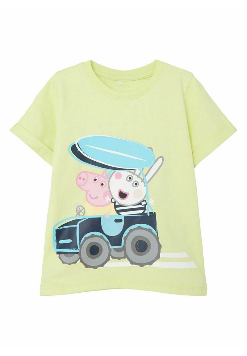 Kinder T-Shirts | Name it NMMPEPPAPIG MASE T-Shirt print sunny lime/gelb - PC18153 Kinder T-Shirts | Name it NMMPEPPAPIG MASE T-Shirt print sunny lime/gelb - PC18153