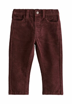 REGULAR FIT - Püksid - burgundy red