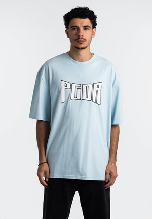 T-Shirt print - baby blue