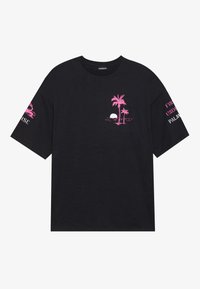 Trükipildiga T-särk - black