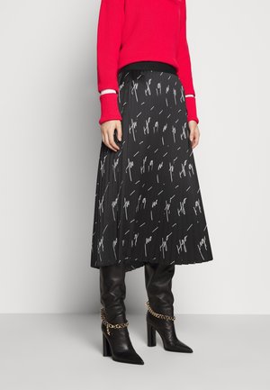 Falda plisada - black