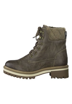 Tamaris Lace-up ankle boots - green