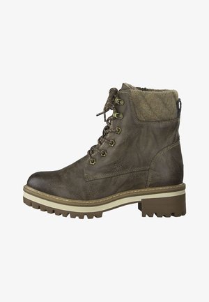 Tamaris Lace-up ankle boots - green