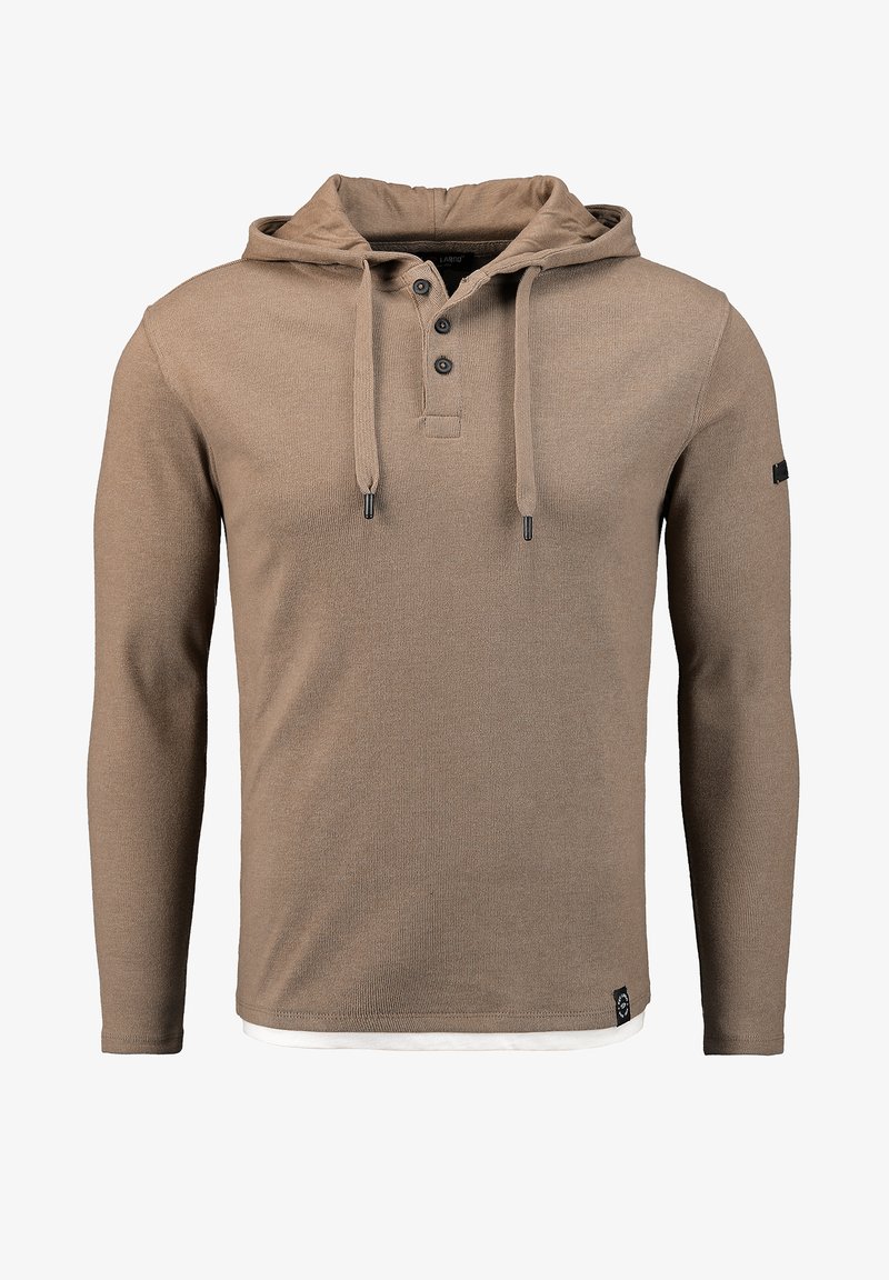 Key Largo SARAGOSSA - Kapuzenpullover - mocca brown