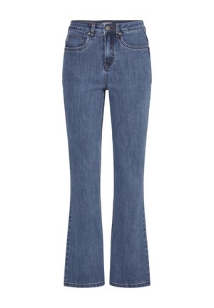 Fransa, FRATLANTA HANNA JE - Bootcut-teksad - mid blue denim