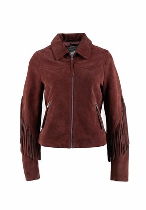 JANIS  - Læderjakker - maroon