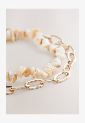 Next, CHIPPING 2 PACK - Anklet - natural