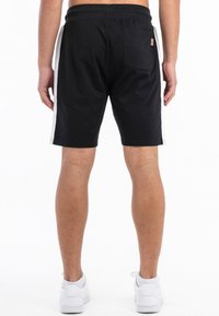 Lonsdale NORMALE PASSFORM MARWICK - Pantaloni sportivi - black white