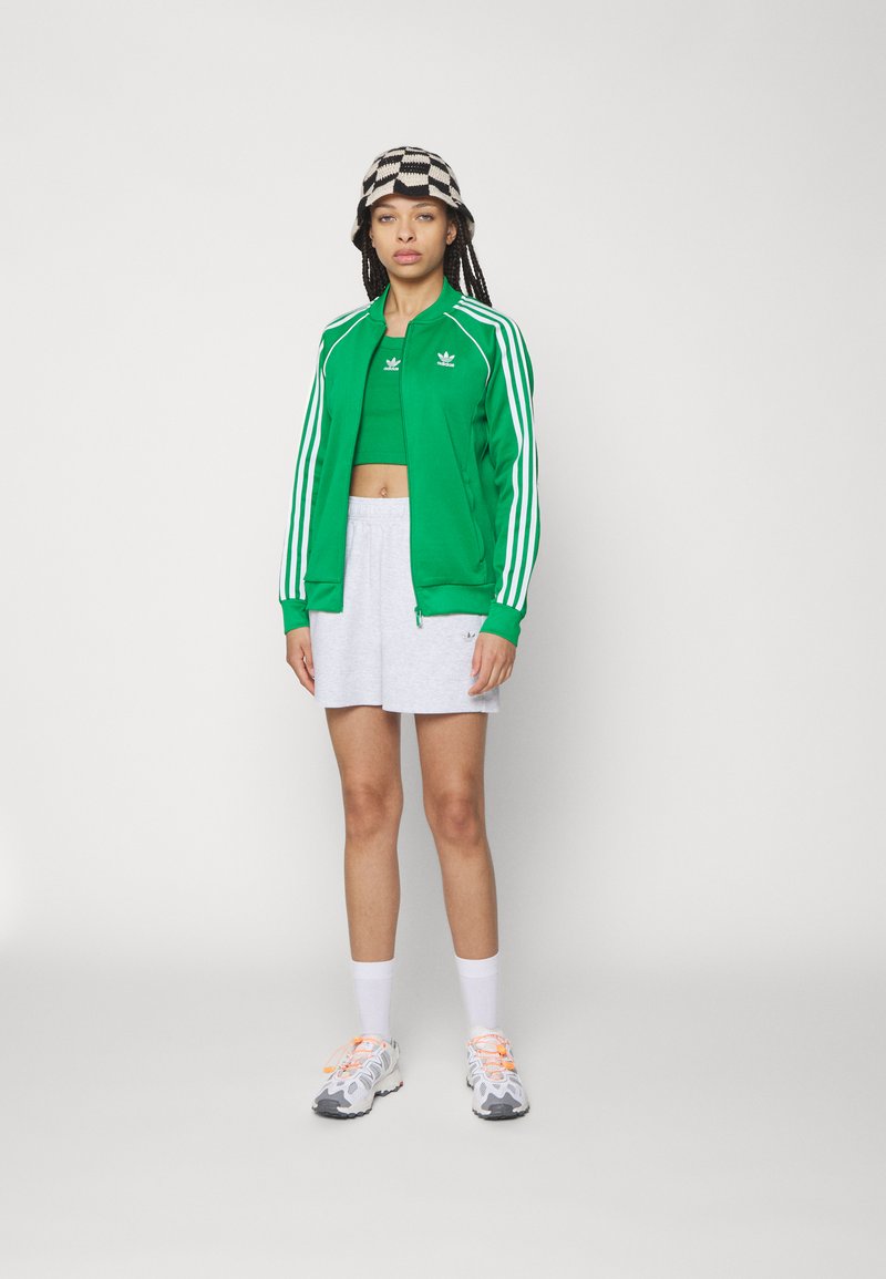 adidas gazelle silver green womens adidas Toddlers' Adicolor SST Track Suit, Boys', 12M, Green main image 1