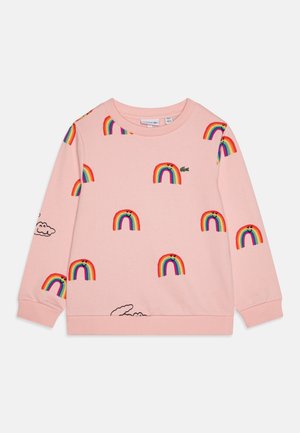 Lacoste RAINBOW UNISEX - Felpa - waterlily/multi-coloured