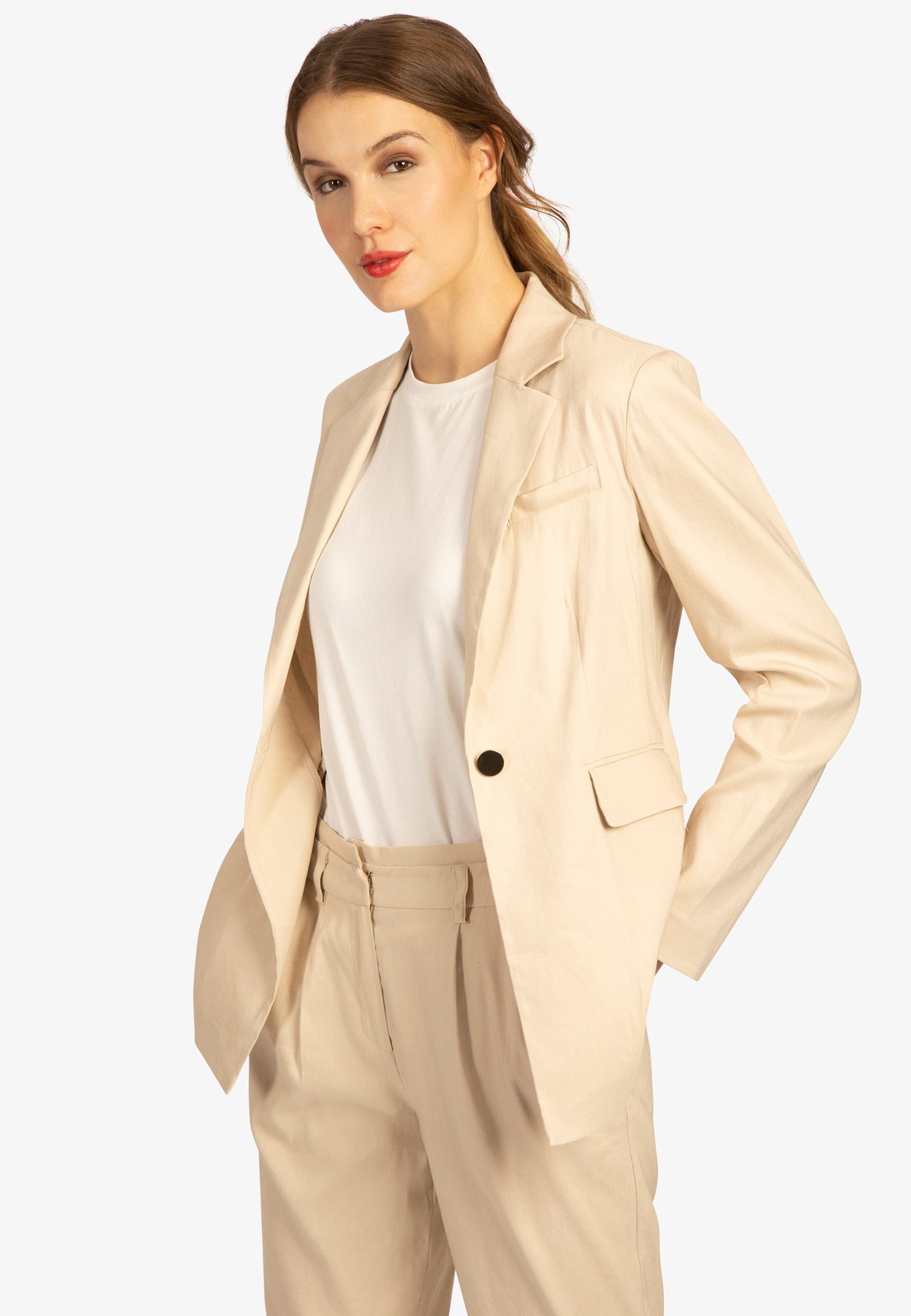 Apart Blazer - beige - Zalando.nl