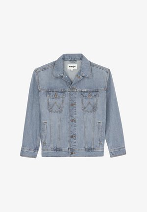 Wrangler ANTI FIT - Casaco de ganga - light ice