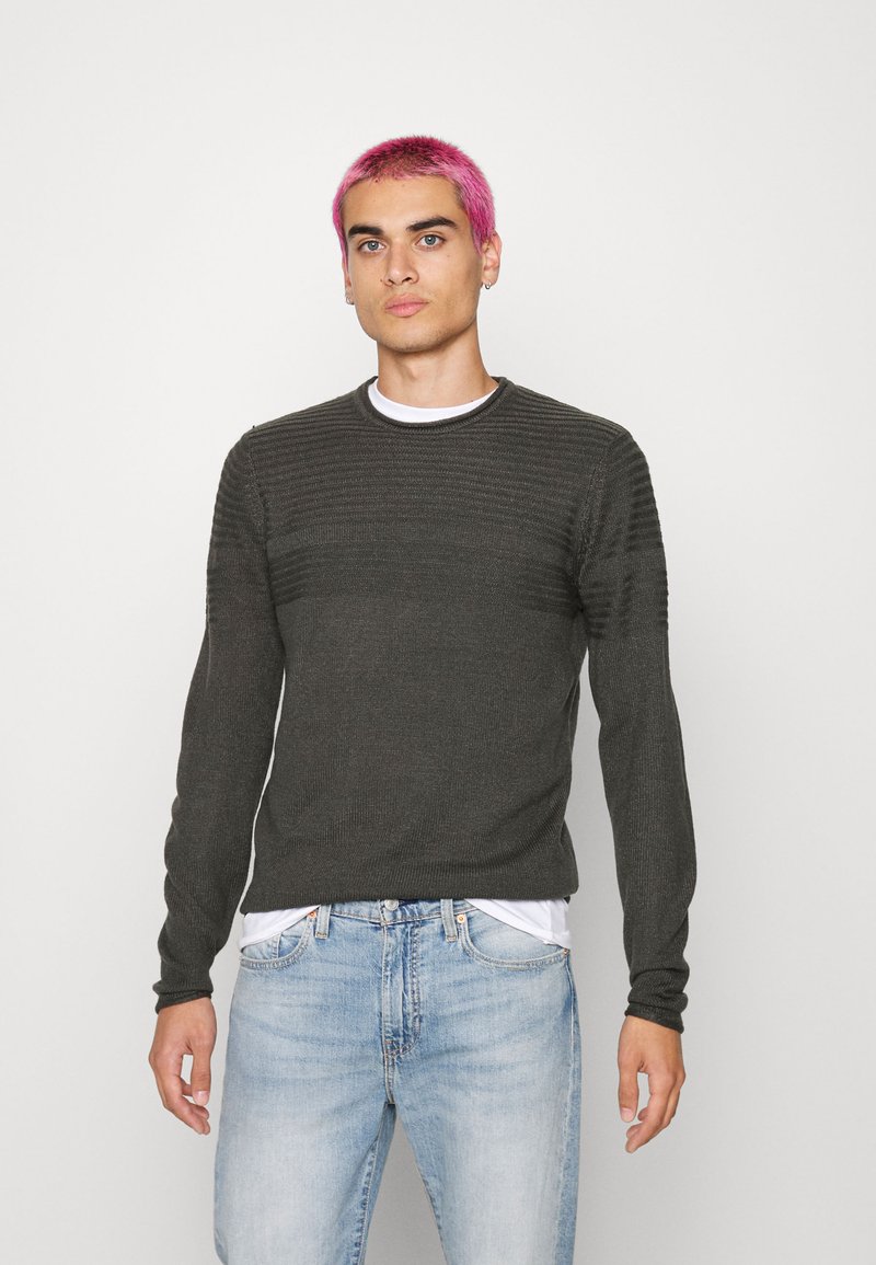 Only & Sons ONSBLADE CREW NECK - Camisola - peat