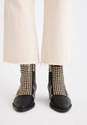 Botines bajos - gold