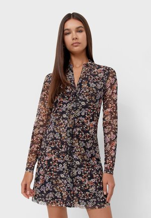 Robe chemise - neon pink