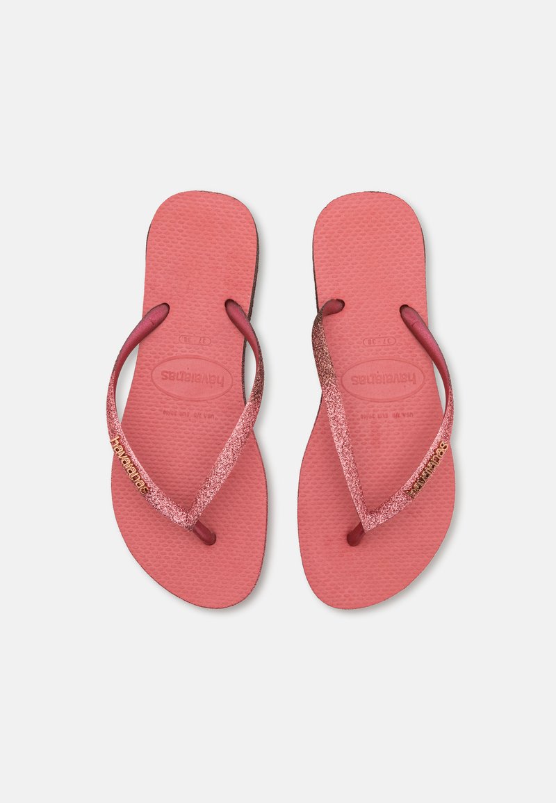 Havaianas SLIM SPARKLE FADE - Sandales tongs - pau brasil