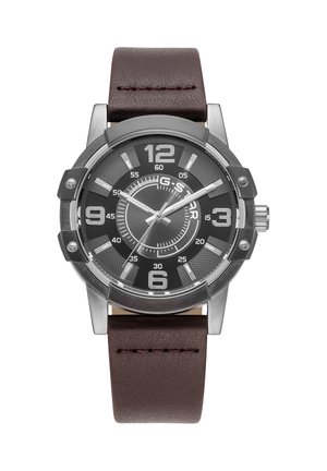 G-STAR, CONSTRUCTED - Orologio - brown silver-coloured
